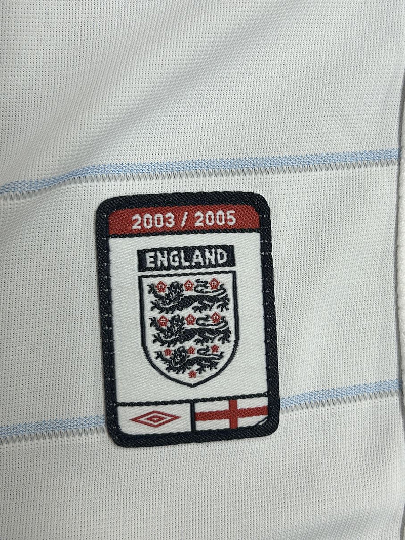 【2004】イングランド代表（H）/ CONDITION：B+ / SIZE：XL / #7 / BECKHAM / ドイツW杯予選ウェールズ代表戦仕様