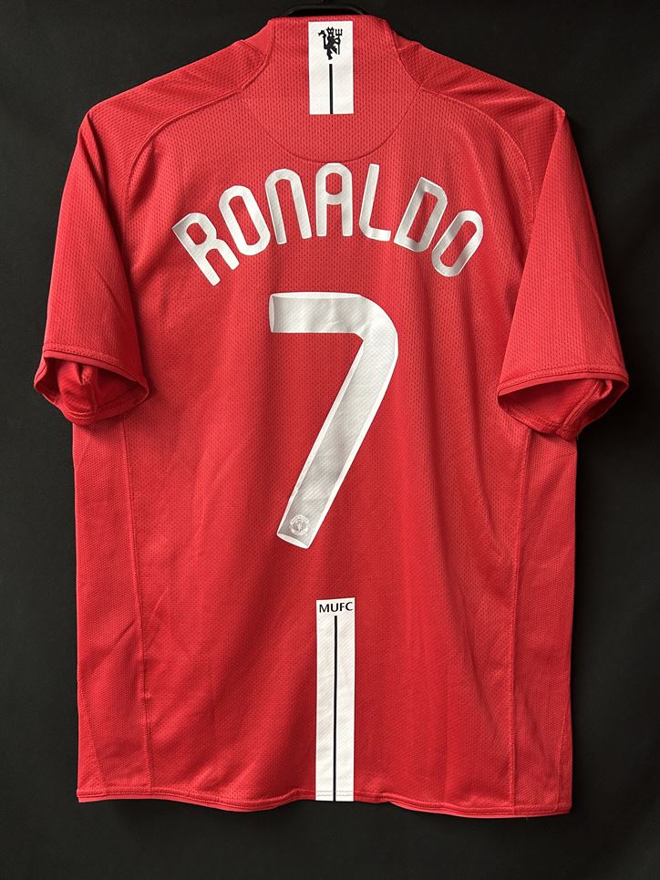 【2007/08】マンチェスター・ユナイテッド（H）/ CONDITION：A / SIZE：M / #7 / RONALDO / UCLマーキング