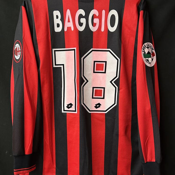 1996/97】ACミラン（H）/ CONDITION：B+ / SIZE：L / #18 / BAGGIO