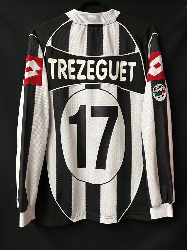 【2002/03】ユベントス（H）/ CONDITION：A- / SIZE：XL / #17 / TREZEGUET / レガ・カルチョパッチ