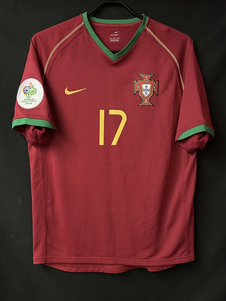 【2006】ポルトガル代表（H）/ CONDITION：B+ / SIZE：M / #17 / C.RONALDO / ドイツW杯パッチ