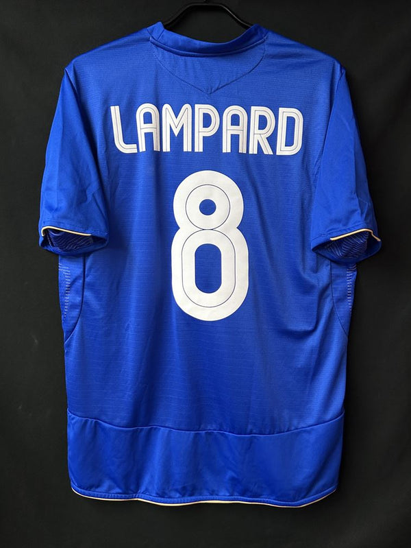 【2005/06】チェルシー（H）/ CONDITION：A / SIZE：L / #8 / LAMPARD / カップ戦用マーキング