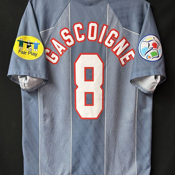 【1996】イングランド代表（A）/ CONDITION：B / SIZE：L / #8 / GASCOIGNE / EURO1996パッチ