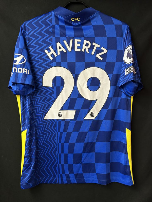【2021/22】チェルシー（H）/ CONDITION：A- / SIZE：L / #29 / HAVERTZ / プレミア・NO ROOM FOR RACISMパッチ