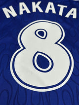 【1998】日本代表（H）/ CONDITION：New / SIZE：O（日本規格）/ #8 / NAKATA / フランスW杯刺繍・日の丸パッチ