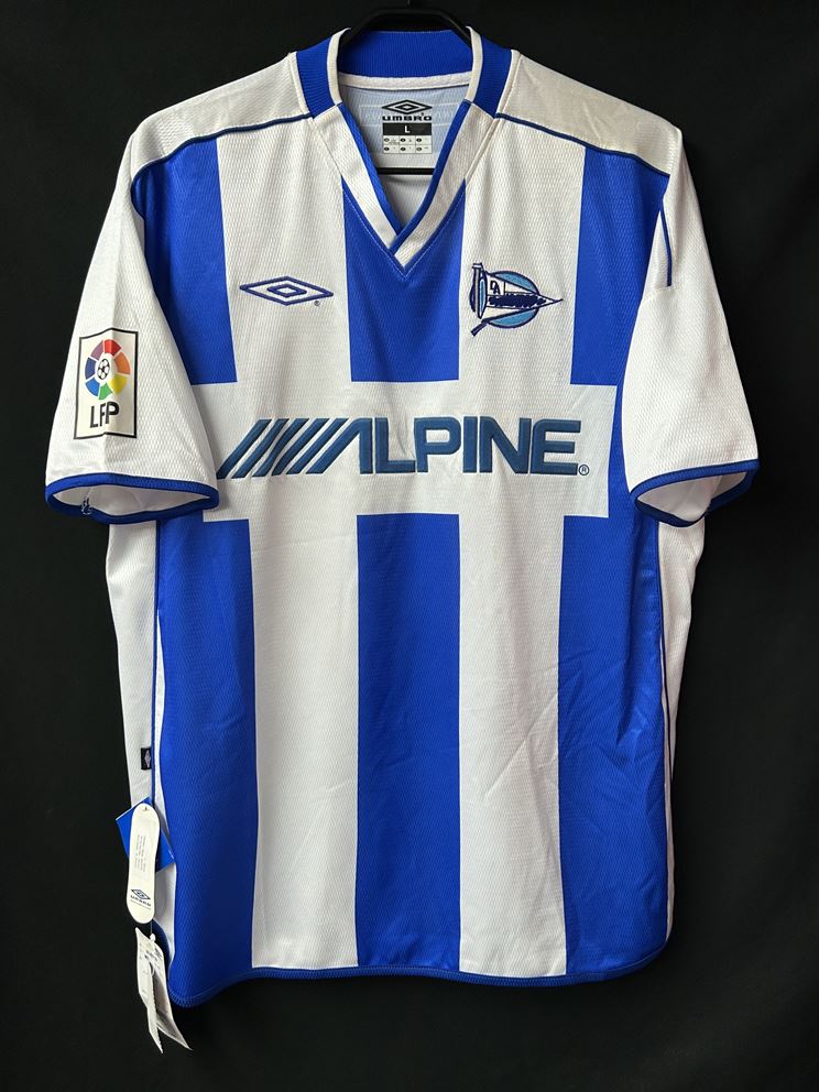 【2002/03】デポルティーボ・アラベス（H）/ CONDITION：NEW / SIZE：L