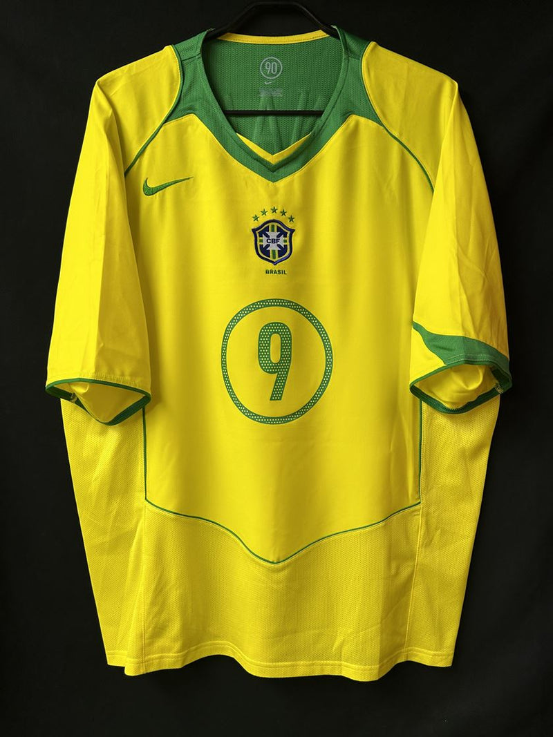 【2004/05】ブラジル代表（H）/ CONDITION：B+ / SIZE：XXL / #9 / RONALDO