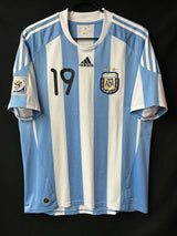 【2010】アルゼンチン代表（H）/ CONDITION：B+ / SIZE：L / #19 / D.MILITO / 南アフリカW杯パッチ