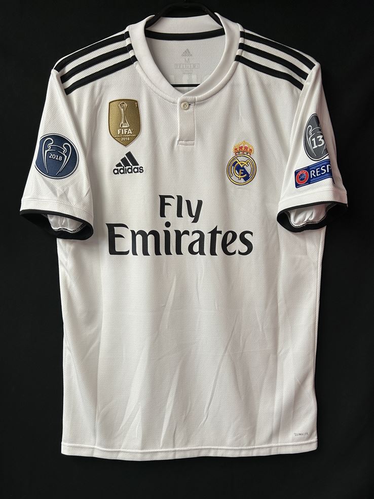 【2018/19】レアル・マドリード（H）/ CONDITION：NEW / SIZE：M / #28 / VINICIUS JR. / UCLフル仕様