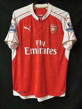 【2015/16】アーセナル（H）/ CONDITION：NEW / SIZE：L / #34 / COQUELIN / プレミアパッチ