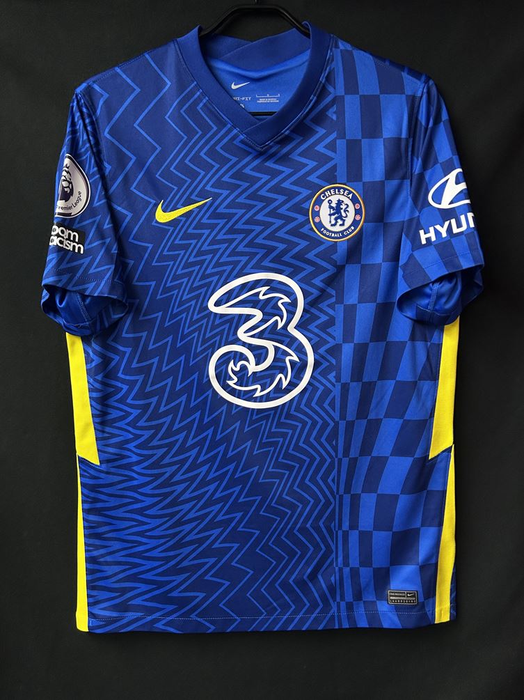 【2021/22】チェルシー（H）/ CONDITION：A / SIZE：L / #28 / AZPILICUETA / プレミア・NO ROOM FOR RACISMパッチ
