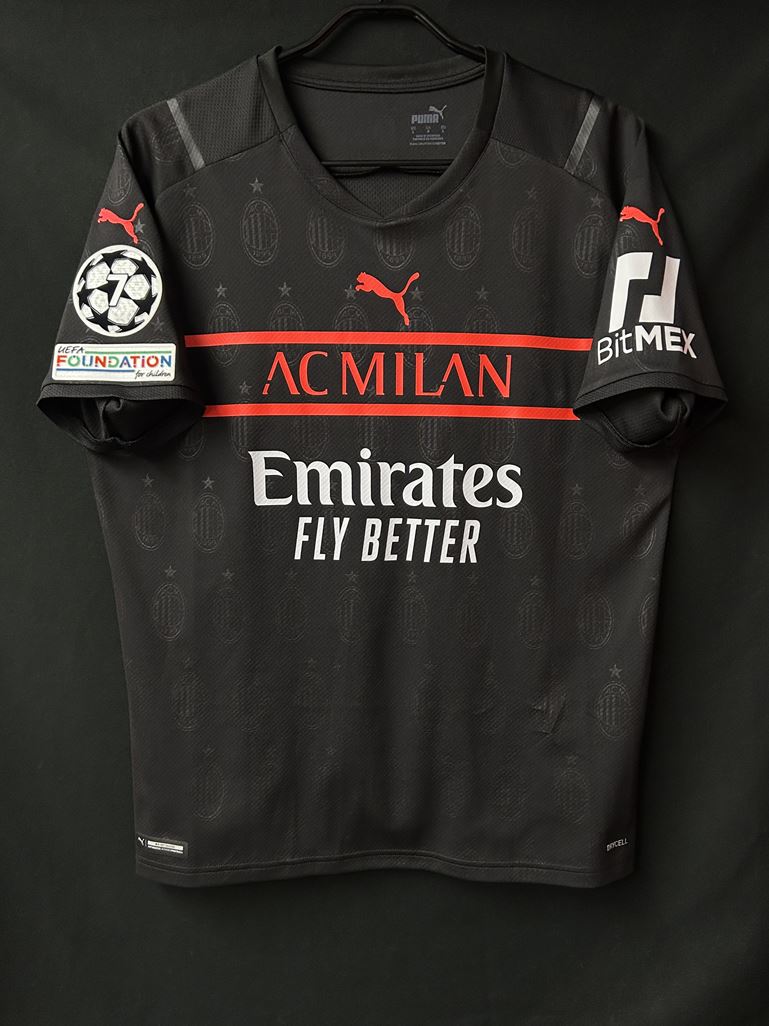 【2021/22】ACミラン（3rd）/ CONDITION：A- / SIZE：L / #19 / THEO / UCL仕様