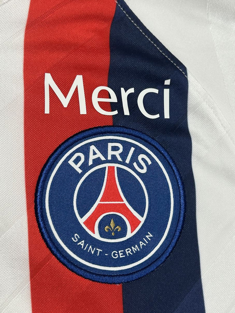 【2019/20】パリ・サンジェルマン（3rd）/ CONDITION：A / SIZE：S / #10 / NEYMAR JR / UCL仕様、「Merci」プリント