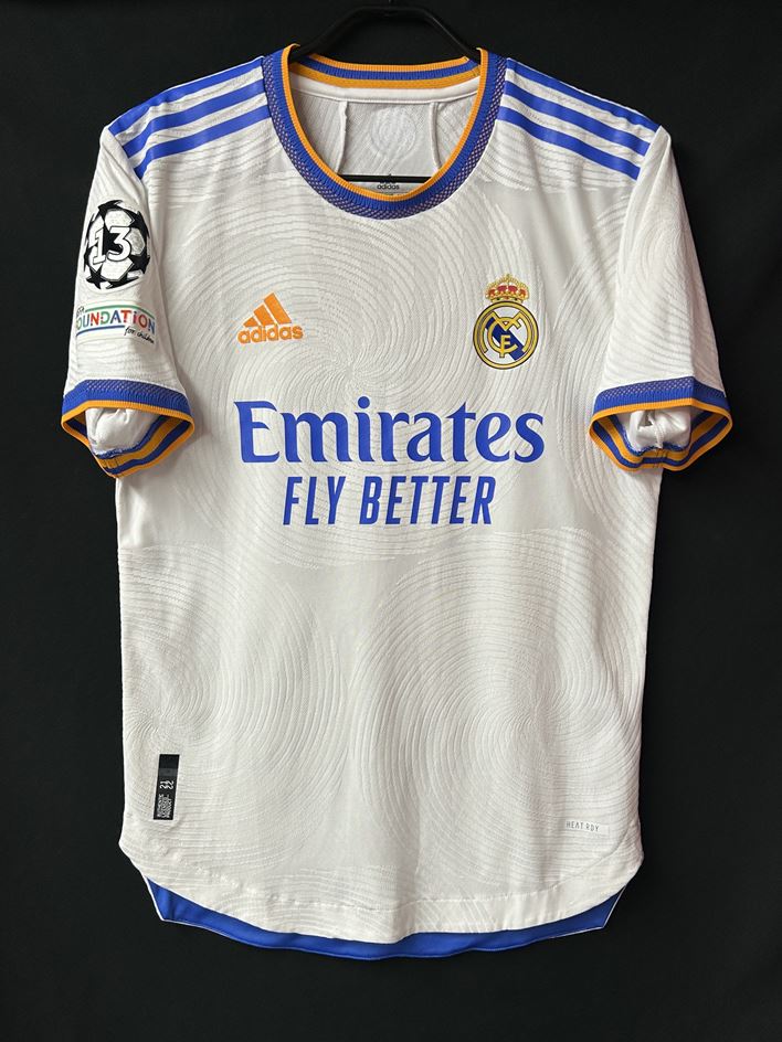【2021/22】レアル・マドリード（H) / CONDITION：A / SIZE：S（日本規格）/ #20 / VINI JR. / UCL仕様 / オーセンティック