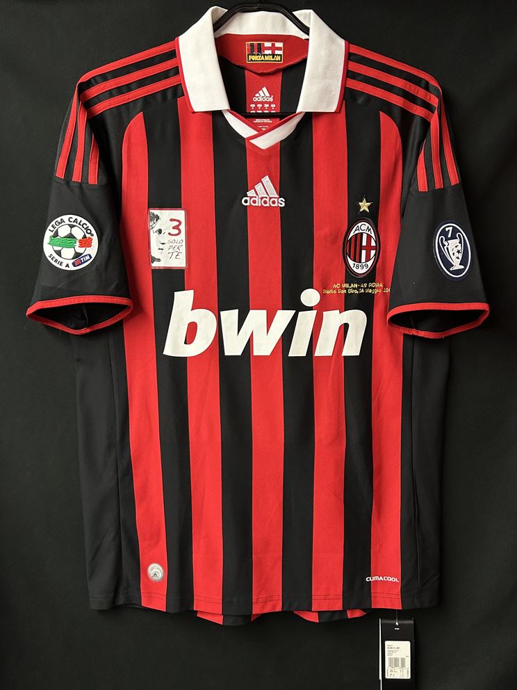 【2009】ACミラン（H）/ CONDITION：NEW / SIZE：M / #3 / MALDINI / ホーム最終戦仕様