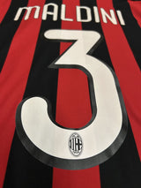 【2009】ACミラン（H）/ CONDITION：NEW / SIZE：M / #3 / MALDINI / ホーム最終戦仕様
