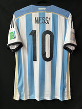 【2014】アルゼンチン代表（H) / CONDITION：New / SIZE：L / #10 / MESSI / ブラジルW杯オランダ代表戦仕様 / オーセンティック
