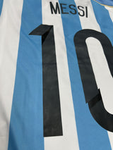 【2014】アルゼンチン代表（H) / CONDITION：New / SIZE：L / #10 / MESSI / ブラジルW杯オランダ代表戦仕様 / オーセンティック