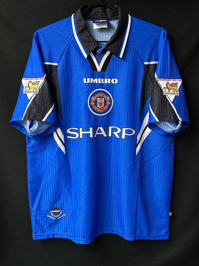 【1996/97】マンチェスター・ユナイテッド（3rd）/ CONDITION：A / SIZE：XL / #7 / CANTONA / プレミア優勝パッチ