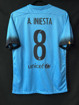 【2015/16】バルセロナ（3rd）/ CONDITION：A / SIZE：M / #8 / A.INIESTA