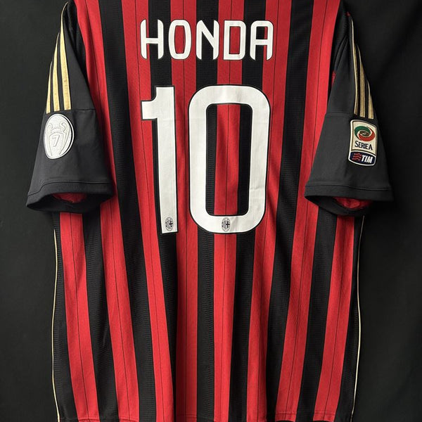 【2013/14】ACミラン（H）/ CONDITION：New / SIZE：XL / #10 / HONDA / セリエＡ、スクデットパッチ