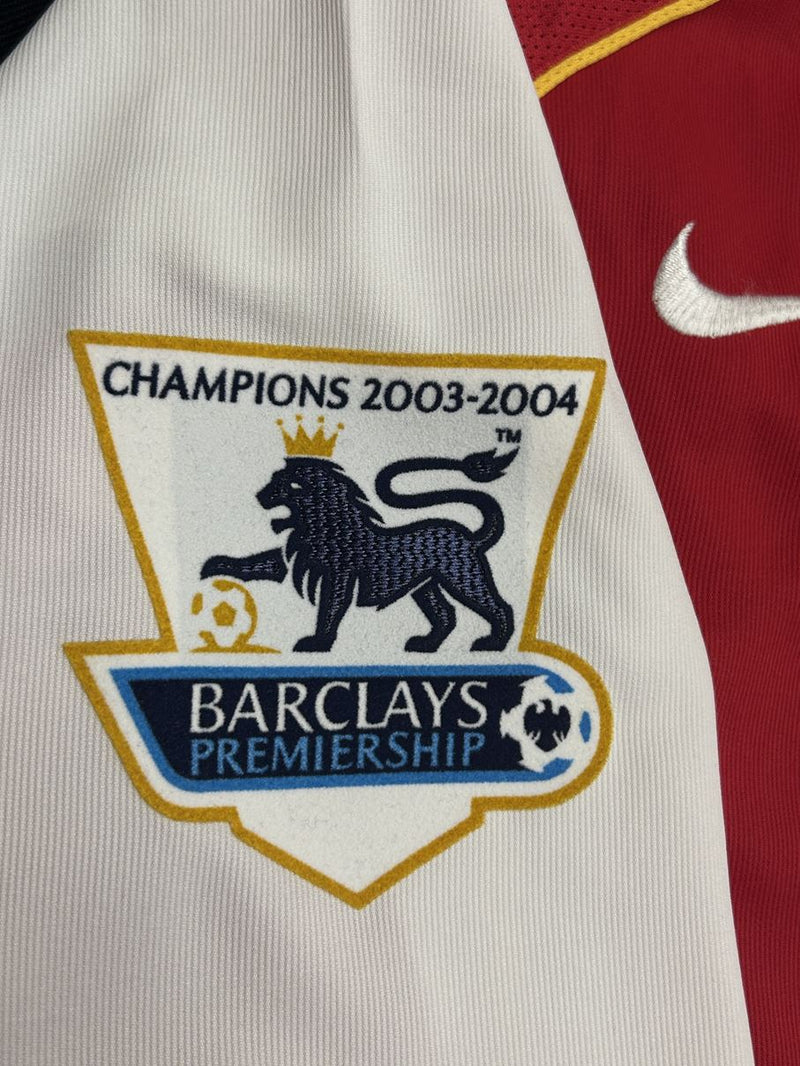 2004/05】アーセナル（H）/ CONDITION：A / SIZE：L / #10 / BERGKAMP