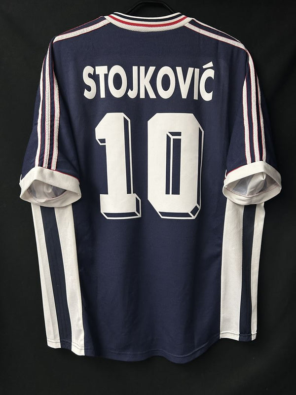【1998】ユーゴスラビア代表（H） / CONDITION：A / SIZE：XL / #10 / STOJKOVIĆ / 旧エンブレム