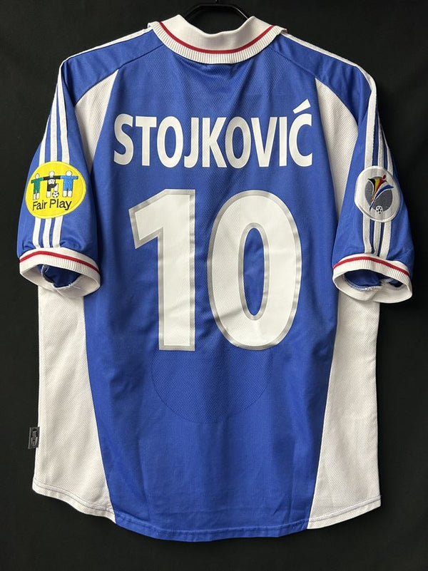 【2000】 ユーゴスラビア代表（H） / CONDITION：A- / SIZE：L / #10 / STOJKOVIĆ / EURO2000パッチ