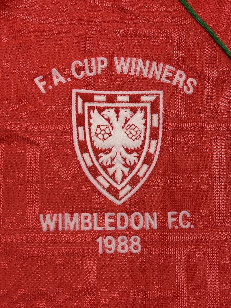 【1988/89】ウィンブルドンFC（A）/ CONDITION：A- / SIZE：Y（ユースサイズ）/ FAカップ優勝プリント