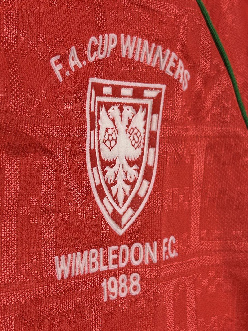 【1988/89】ウィンブルドンFC（A）/ CONDITION：A- / SIZE：Y（ユースサイズ）/ FAカップ優勝プリント