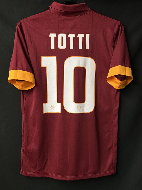 【2014/15】ASローマ（H）/ CONDITION：A- / SIZE：S / #10 / TOTTI