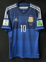 【2014】アルゼンチン代表（A) / CONDITION：NEW / SIZE：L（105）/ #10 / MESSI / ブラジルW杯決勝ドイツ代表戦仕様