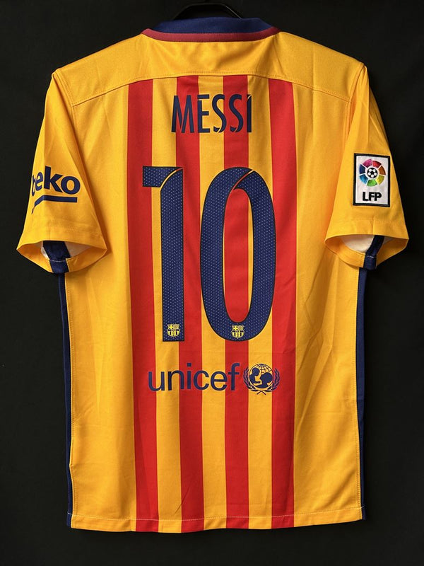 【2015/16】バルセロナ（A）/ CONDITION：New / SIZE：S / #10 / MESSI