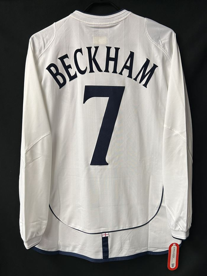 イングランド代表 Beckham ベッカム 両面着用 日韓ワールドカップ 中古