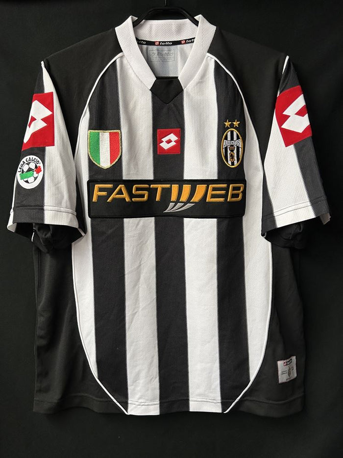 2002/03】ユベントス（H）/ CONDITION：New / SIZE：L / #10 / DEL PIERO / レガ・カルチョパ –  Vintage Sports Football Store