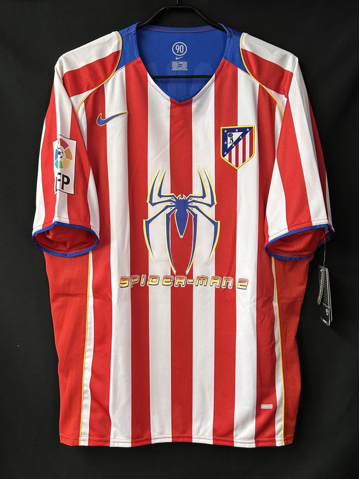 2004/05】アトレティコ・マドリード（H）/ Condition：New / Size：XL / #9 / F.TORRES / スパ –  Vintage Sports Football Store