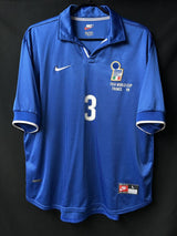 【1998】イタリア代表（H）/ CONDITION：A- / SIZE：L / #3 / MALDINI / フランスW杯プリント