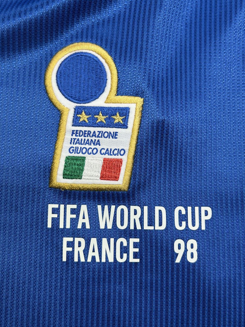 【1998】イタリア代表（H）/ CONDITION：A- / SIZE：L / #3 / MALDINI / フランスW杯プリント