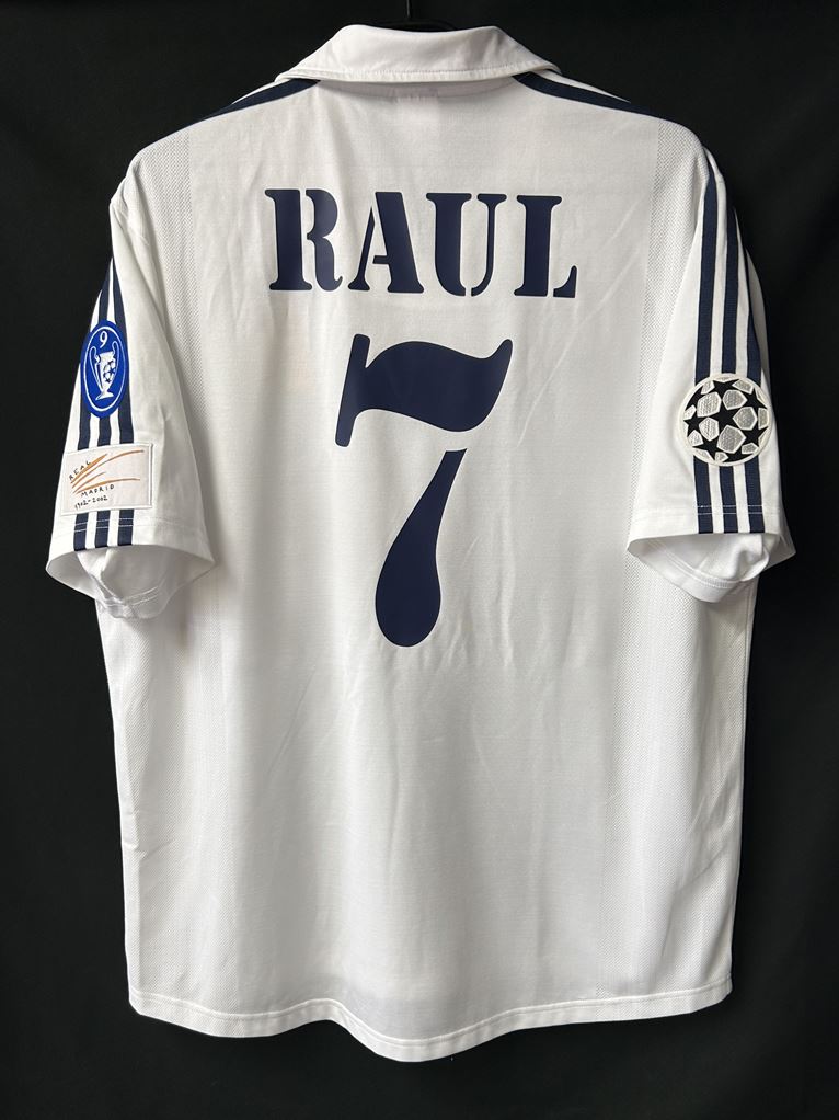 【2002】レアル・マドリード（H）/ CONDITION：A- / SIZE：XL / #7 / RAUL / INTERCONTINENTAL CUP FINAL刺繍