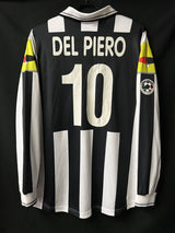 【2000/01】ユベントス（H）/ CONDITION：New / SIZE：XL / #10 / DEL PIERO / レガ・カルチョパッチ