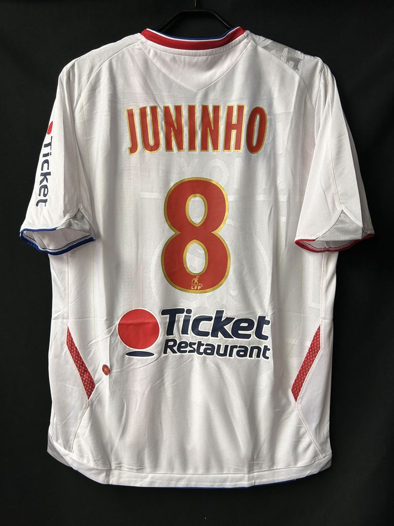 【2007/08】リヨン（H）/ Condition：New / Size：L / #8 / JUNINHO