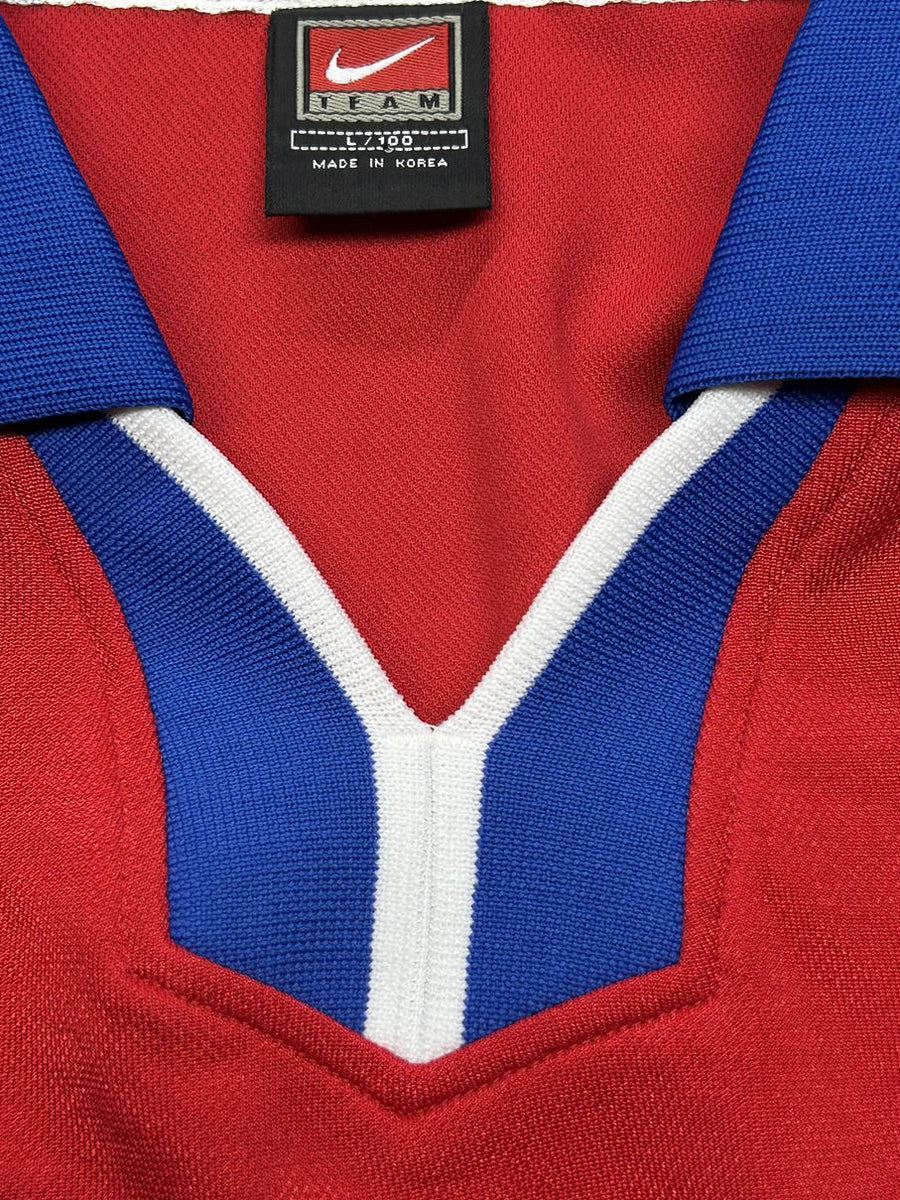 World Cup 1998 South Korea Jersey Nike Soccer Size L Long Sleeve Vintage