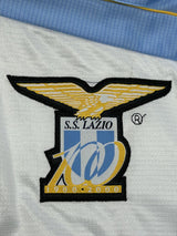 【1999/2000】ラツィオ（Home/記念）/ CONDITION：New / SIZE：XXL / #18 / NEDVED / レガ・カルチョパッチ