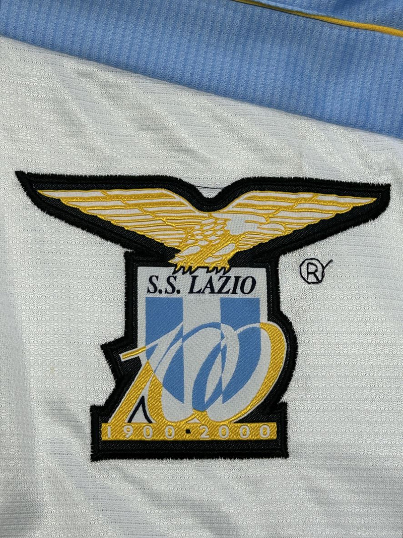 【1999/2000】ラツィオ（Home/記念）/ CONDITION：New / SIZE：XXL / #18 / NEDVED / レガ・カルチョパッチ