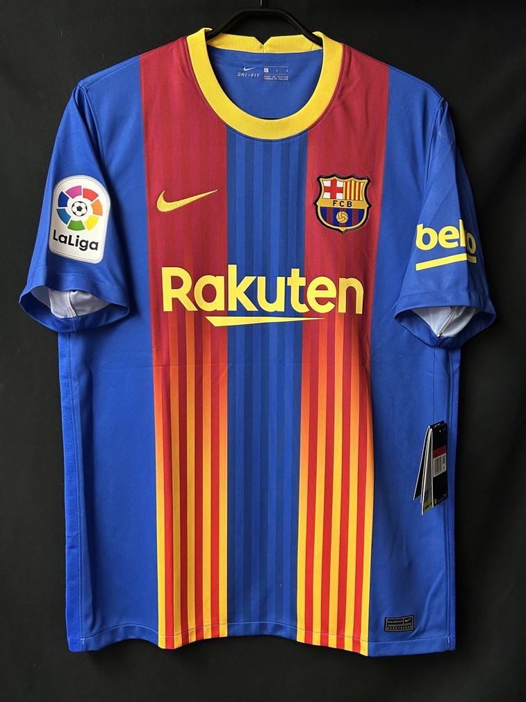 【2020/21】バルセロナ（4th）/ CONDITION：New / Size：L / #10 / MESSI / ラ・リーガパッチ