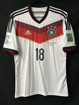 【2014】ドイツ代表（H）/ CONDITION：A / SIZE：L（日本規格）/ #18 / KROOS / ブラジルW杯決勝戦仕様