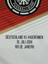 【2014】ドイツ代表（H）/ CONDITION：A / SIZE：L（日本規格）/ #18 / KROOS / ブラジルW杯決勝戦仕様