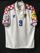 【1996】クロアチア代表（A）/ CONDITION：New / SIZE：M / #9 / ŠUKER / EURO1996パッチ