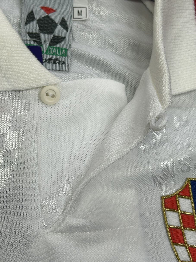 【1996】クロアチア代表（A）/ CONDITION：New / SIZE：M / #9 / ŠUKER / EURO1996パッチ