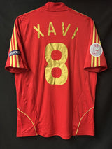 【2008】スペイン代表（H）/ CONDITION：NEW / SIZE：M / #8 / XAVI / EURO2008、リスペクトパッチ